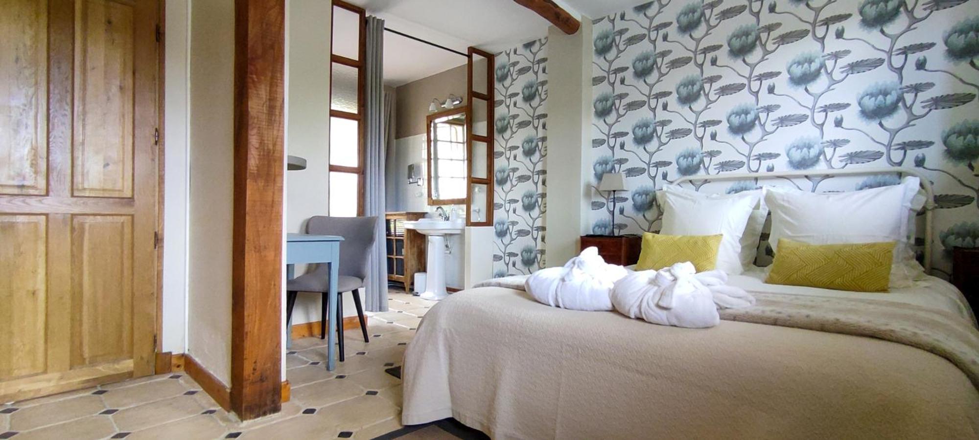 La Source Bed & Breakfast Saint-Cybranet Exterior foto