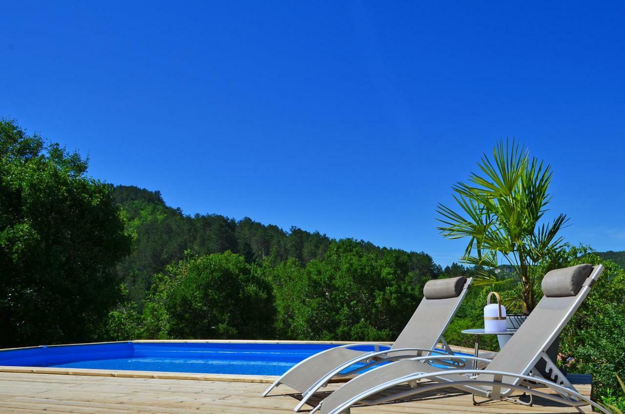 La Source Bed & Breakfast Saint-Cybranet Exterior foto